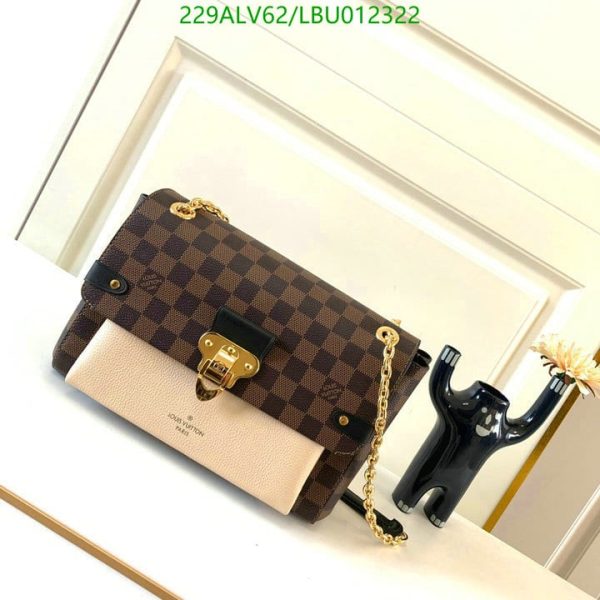 Louis Vuitton 1:1 Mirror Replica Damier Ebene Canvas Vavin PM Bag LBU0123223571