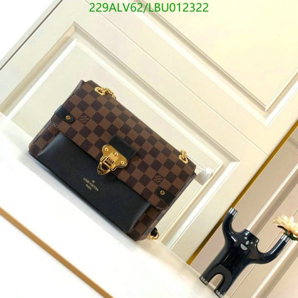 Louis Vuitton 1:1 Mirror Replica Damier Ebene Canvas Vavin PM Bag LBU0123223571