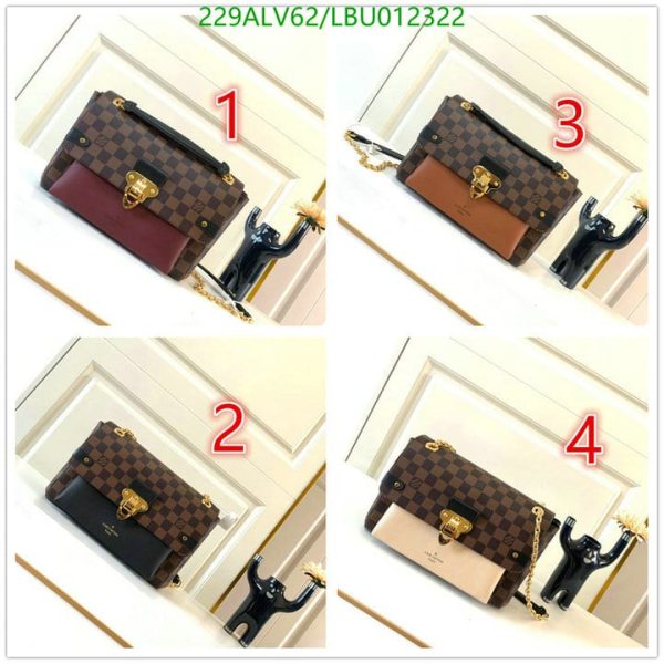 Louis Vuitton 1:1 Mirror Replica Damier Ebene Canvas Vavin PM Bag LBU0123223571