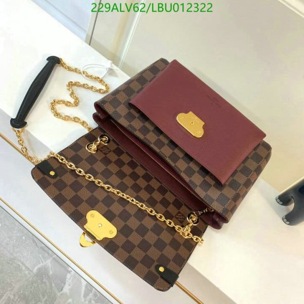 Louis Vuitton 1:1 Mirror Replica Damier Ebene Canvas Vavin PM Bag LBU0123223571