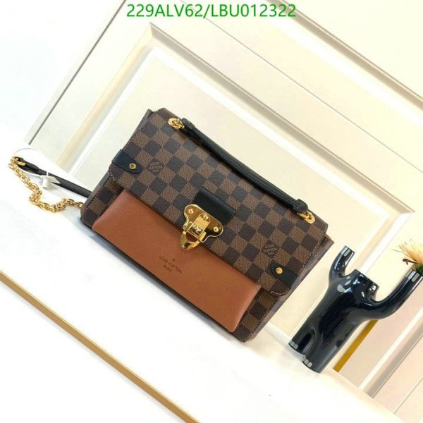 Louis Vuitton 1:1 Mirror Replica Damier Ebene Canvas Vavin PM Bag LBU0123223571