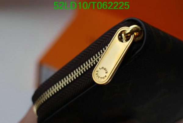 Louis Vuitton 1:1 Mirror Replica Damier Ebene Canvas Zippy Coin Purse T062225724683