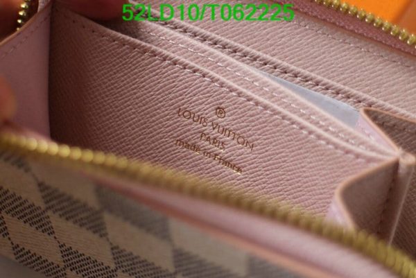 Louis Vuitton 1:1 Mirror Replica Damier Ebene Canvas Zippy Coin Purse T062225724683