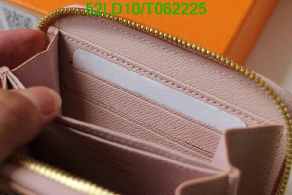 Louis Vuitton 1:1 Mirror Replica Damier Ebene Canvas Zippy Coin Purse T062225724683