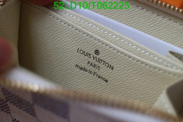 Louis Vuitton 1:1 Mirror Replica Damier Ebene Canvas Zippy Coin Purse T062225724683