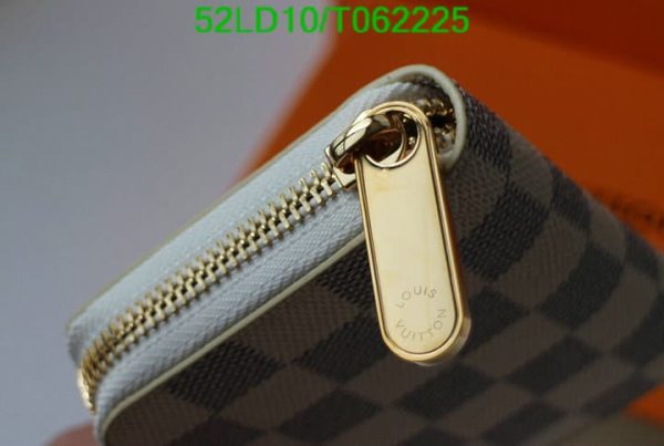 Louis Vuitton 1:1 Mirror Replica Damier Ebene Canvas Zippy Coin Purse T062225724683