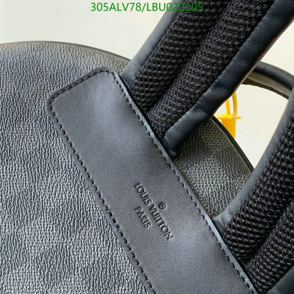 Louis Vuitton 1:1 Mirror Replica Damier Graphite Josh Backpack – Black LBU0222051926