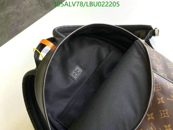 Louis Vuitton 1:1 Mirror Replica Damier Graphite Josh Backpack – Black LBU0222051926