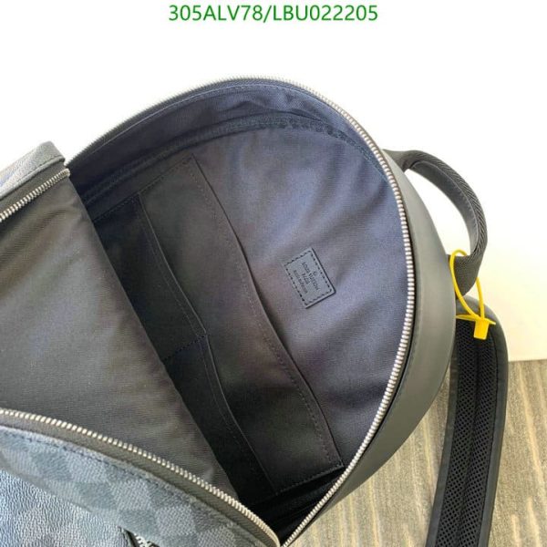 Louis Vuitton 1:1 Mirror Replica Damier Graphite Josh Backpack – Black LBU0222051926