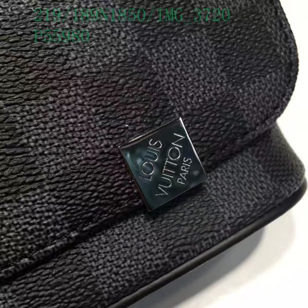 Louis Vuitton 1:1 Mirror Replica Damier Graphite League District Messenger PM LB11308431278