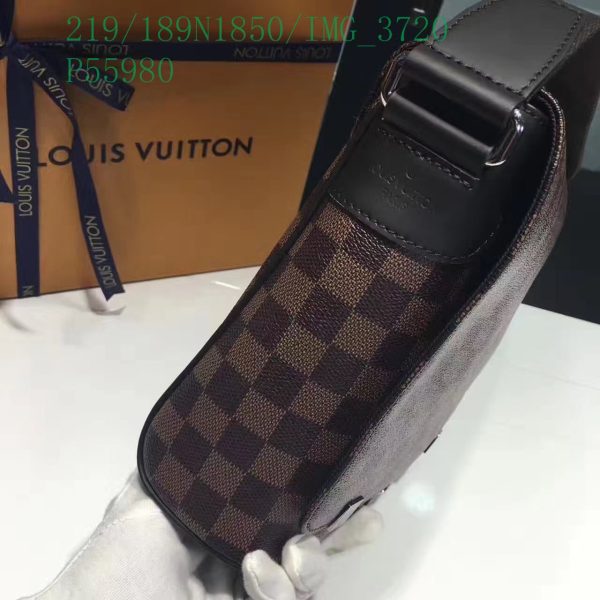 Louis Vuitton 1:1 Mirror Replica Damier Graphite League District Messenger PM LB11308431278