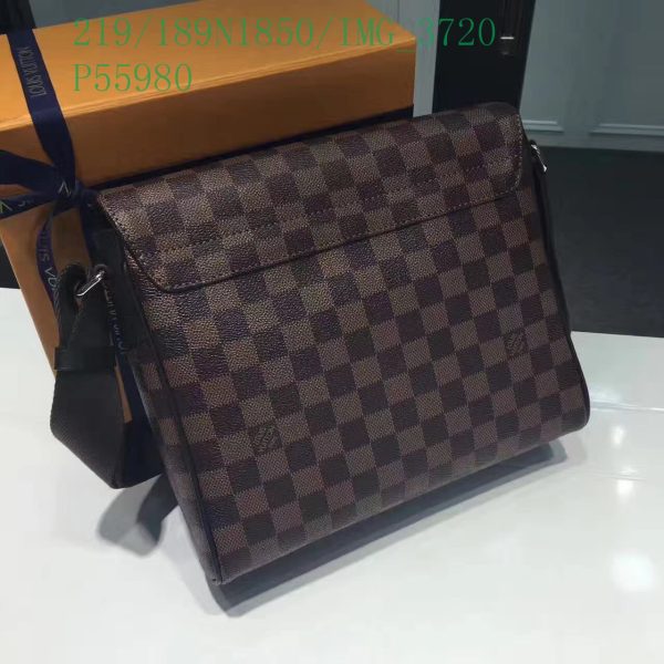 Louis Vuitton 1:1 Mirror Replica Damier Graphite League District Messenger PM LB11308431278