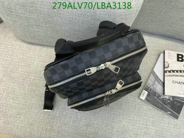 Louis Vuitton 1:1 Mirror Replica Damier Graphite Michael Backpack LBA3138145893