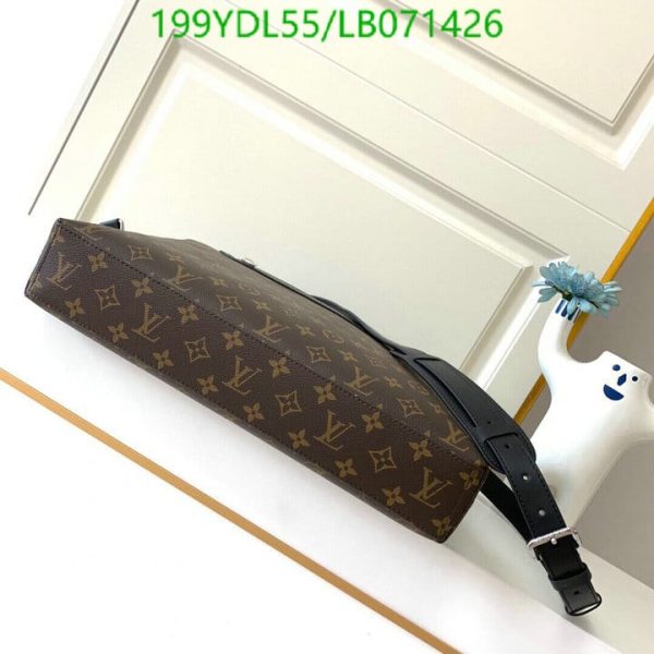 Louis Vuitton 1:1 Mirror Replica Damier Graphite Porte-Documents Jour NM Bag LB07142641234