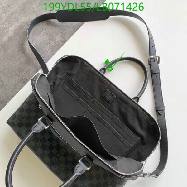 Louis Vuitton 1:1 Mirror Replica Damier Graphite Porte-Documents Jour NM Bag LB07142641234