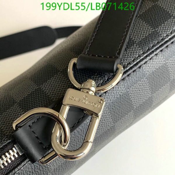 Louis Vuitton 1:1 Mirror Replica Damier Graphite Porte-Documents Jour NM Bag LB07142641234