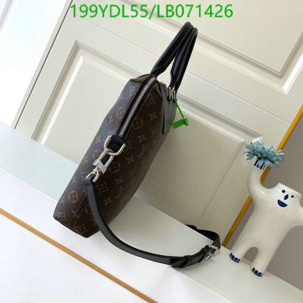 Louis Vuitton 1:1 Mirror Replica Damier Graphite Porte-Documents Jour NM Bag LB07142641234