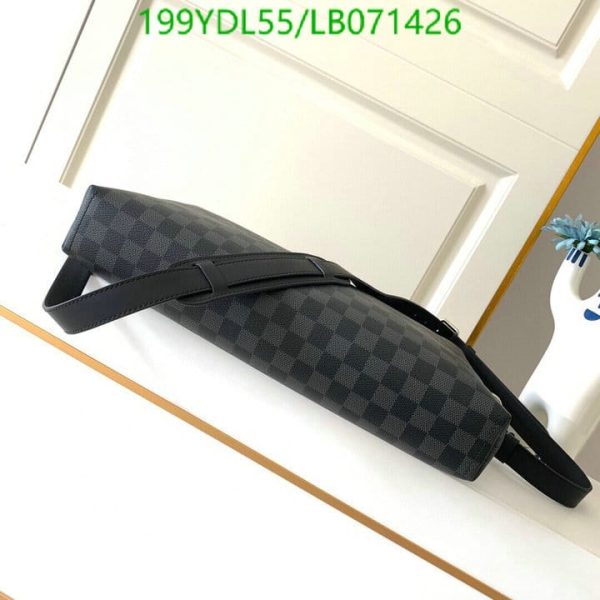 Louis Vuitton 1:1 Mirror Replica Damier Graphite Porte-Documents Jour NM Bag LB07142641234