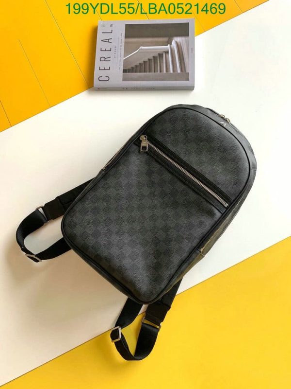 Louis Vuitton 1:1 Mirror Replica Damier Graphite Rem LBA0521469183