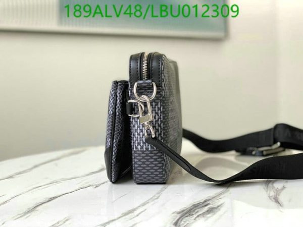 Louis Vuitton 1:1 Mirror Replica Damier Graphite Trio Messenger LBU0123098643