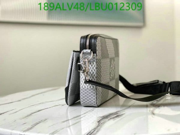 Louis Vuitton 1:1 Mirror Replica Damier Graphite Trio Messenger LBU0123098643