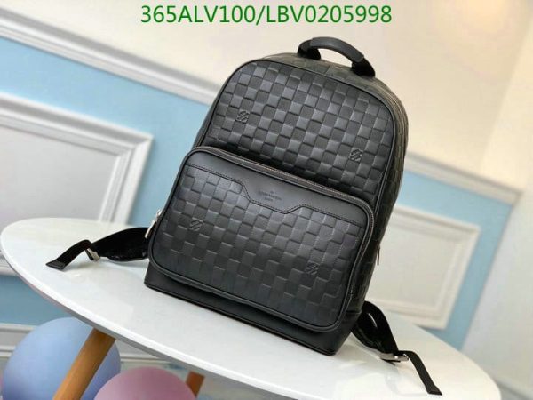 Louis Vuitton 1:1 Mirror Replica Damier Infini Campus Backpack LBV0205998145