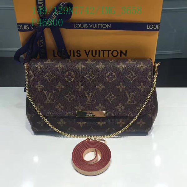 Louis Vuitton 1:1 Mirror Replica Damier MM Favorite Handbag LB11308812368