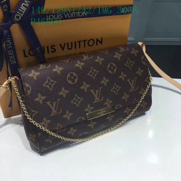 Louis Vuitton 1:1 Mirror Replica Damier MM Favorite Handbag LB11308812368