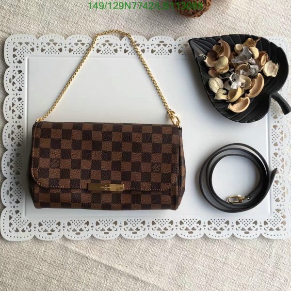 Louis Vuitton 1:1 Mirror Replica Damier MM Favorite Handbag LB11308812368