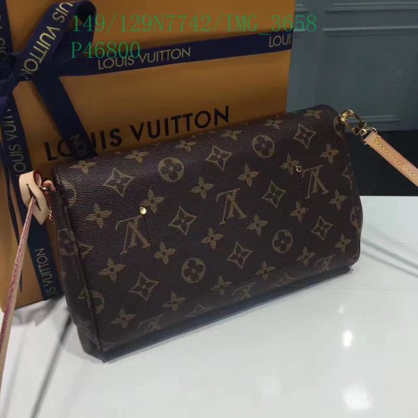 Louis Vuitton 1:1 Mirror Replica Damier MM Favorite Handbag LB11308812368