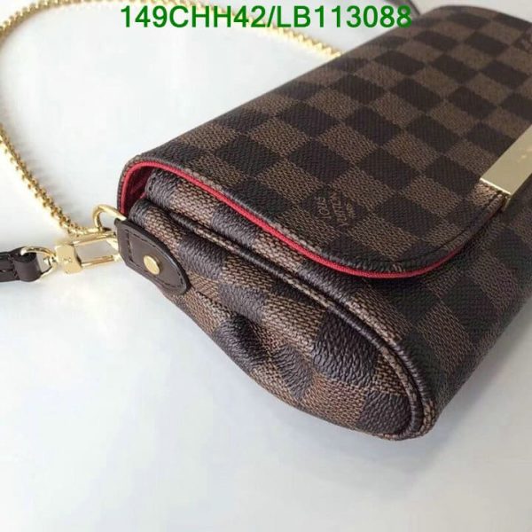 Louis Vuitton 1:1 Mirror Replica Damier MM Favorite Handbag LB11308812368