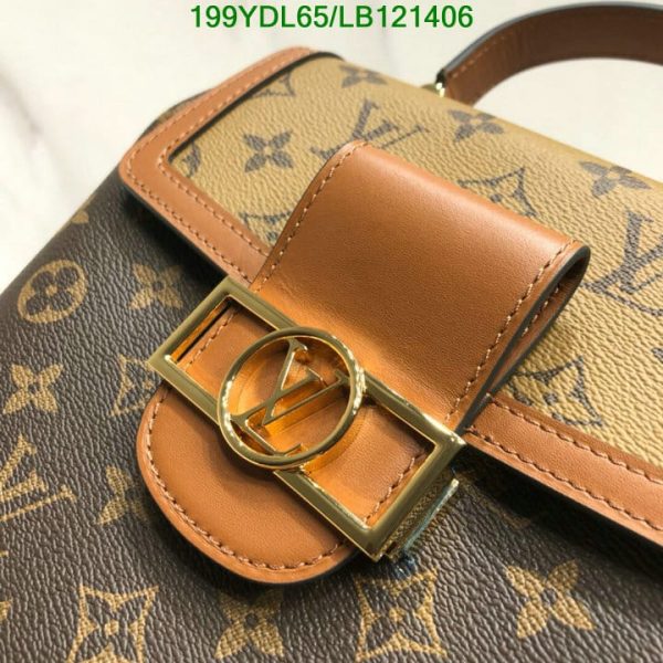 Louis Vuitton 1:1 Mirror Replica Dauphine Backpack LB12140612458