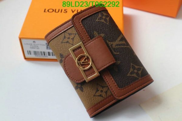 Louis Vuitton 1:1 Mirror Replica Dauphine Compact Wallet T062292578624