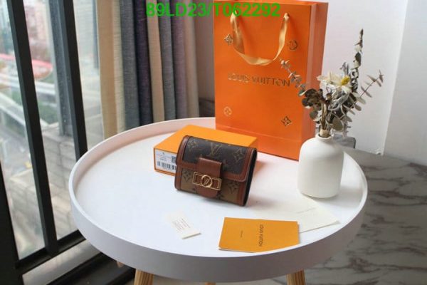 Louis Vuitton 1:1 Mirror Replica Dauphine Compact Wallet T062292578624