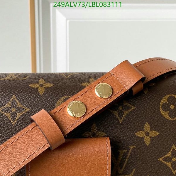 Louis Vuitton 1:1 Mirror Replica Dauphine Handmade Leather Handbag LBL0831112687