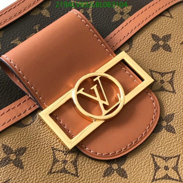 Louis Vuitton 1:1 Mirror Replica Dauphine Hobo Reverse Bag LBL0831042635