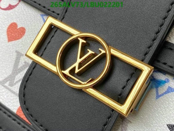 Louis Vuitton 1:1 Mirror Replica Dauphine Leather Handbag LBU0222012698