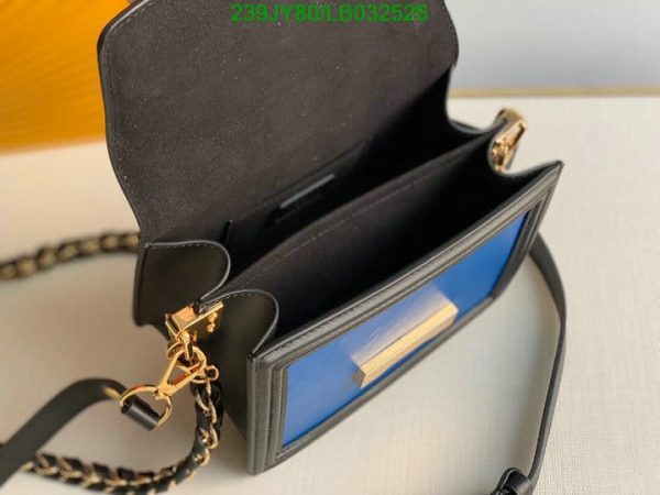 Louis Vuitton 1:1 Mirror Replica  Dauphine MM Bag LB03252623659