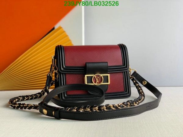 Louis Vuitton 1:1 Mirror Replica  Dauphine MM Bag LB03252623659