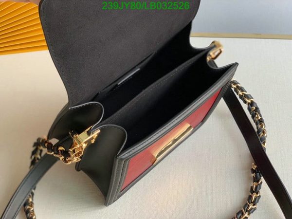 Louis Vuitton 1:1 Mirror Replica  Dauphine MM Bag LB03252623659