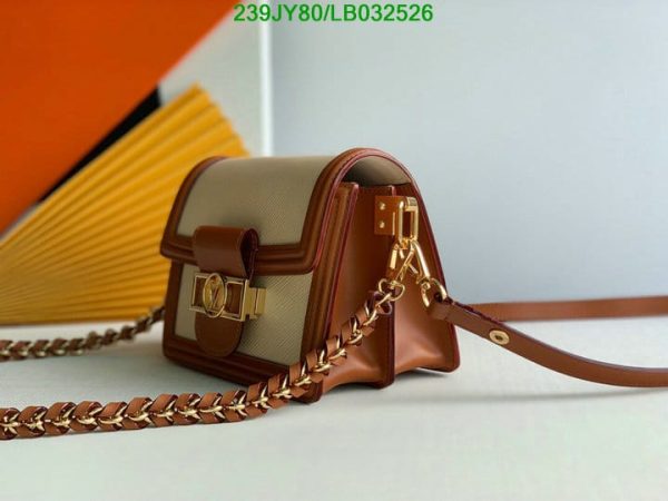 Louis Vuitton 1:1 Mirror Replica  Dauphine MM Bag LB03252623659