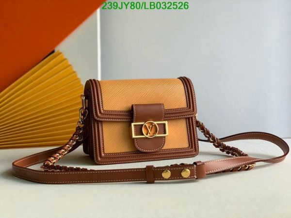 Louis Vuitton 1:1 Mirror Replica  Dauphine MM Bag LB03252623659