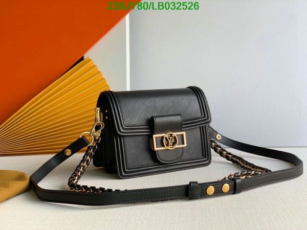 Louis Vuitton 1:1 Mirror Replica  Dauphine MM Bag LB03252623659