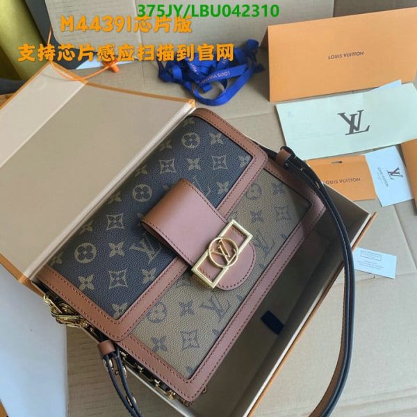 Louis Vuitton 1:1 Mirror Replica  Dauphine MM Bag LBU0423101235