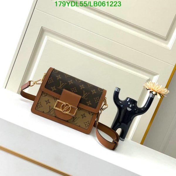 Louis Vuitton 1:1 Mirror Replica  Dauphine Monogram Bag For Women LB06122331256