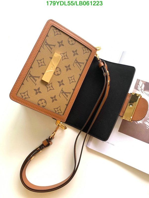 Louis Vuitton 1:1 Mirror Replica  Dauphine Monogram Bag For Women LB06122331256