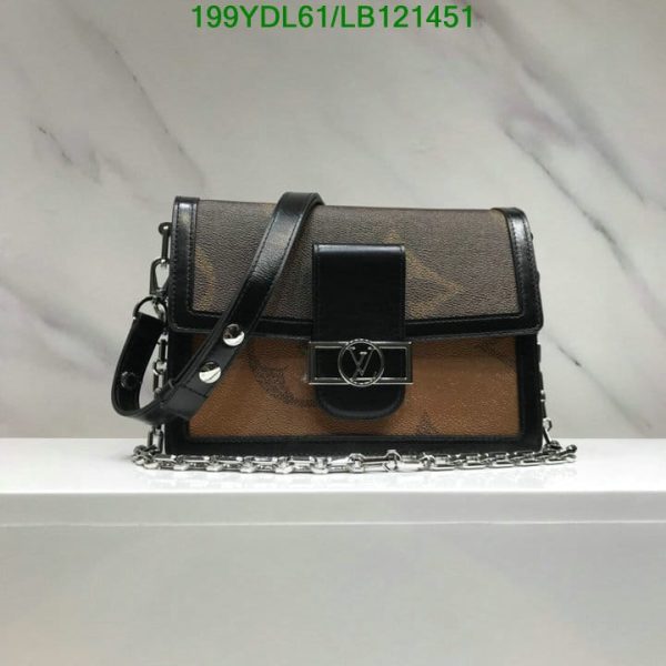 Louis Vuitton 1:1 Mirror Replica Dauphine Shoulder Bag LB12145126943