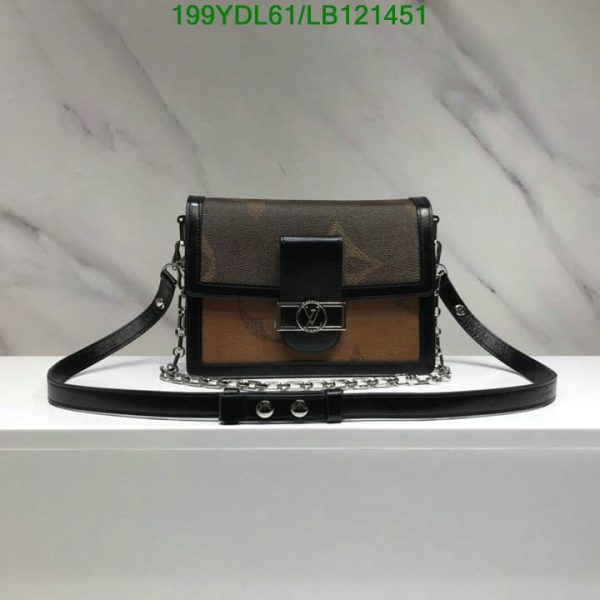 Louis Vuitton 1:1 Mirror Replica Dauphine Shoulder Bag LB12145126943