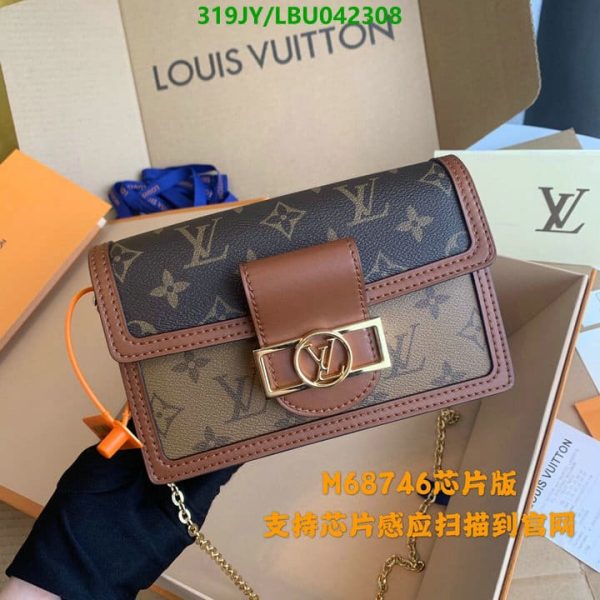 Louis Vuitton 1:1 Mirror Replica Dauphine Shoulder Bag LBU0423081425