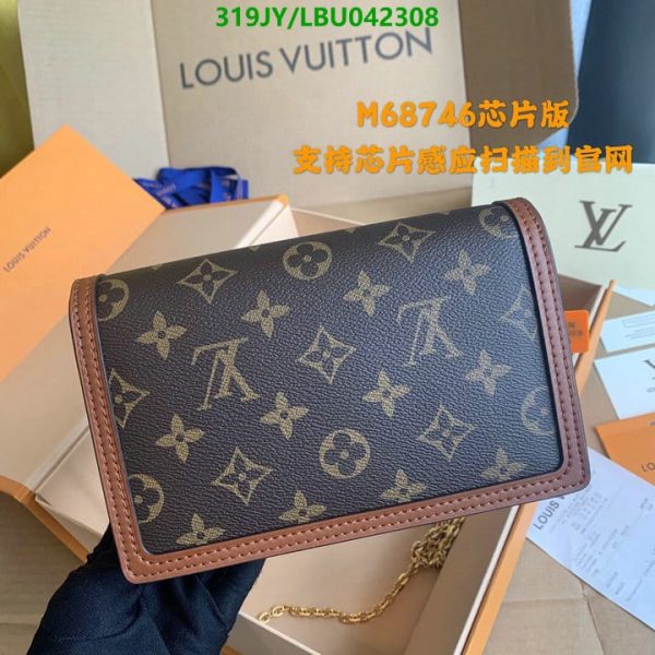 Louis Vuitton 1:1 Mirror Replica Dauphine Shoulder Bag LBU0423081425